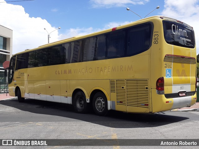 Viação Itapemirim 8831 na cidade de Fortaleza, Ceará, Brasil, por Antonio Roberto. Número da foto: #7460733.