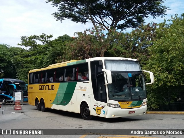 Empresa Gontijo de Transportes 12000 na cidade de São Paulo, São Paulo, Brasil, por Andre Santos de Moraes. ID da foto: 7458749.