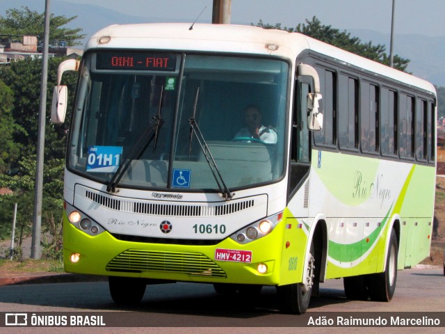 Rio Negro Fretamento e Turismo 10610 na cidade de Belo Horizonte, Minas Gerais, Brasil, por Adão Raimundo Marcelino. Número da foto: #7461232.