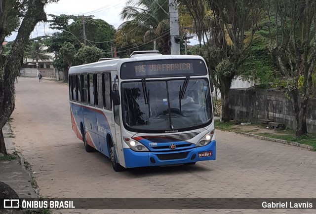 Expresso Aracruz 7080 na cidade de Aracruz, Espírito Santo, Brasil, por Gabriel Lavnis. ID da foto: 7461969.