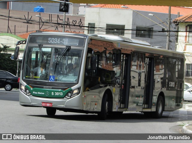 Via Sul Transportes Urbanos 5 3013 na cidade de São Paulo, São Paulo, Brasil, por Jonathan Braandão. Número da foto: #7460891.