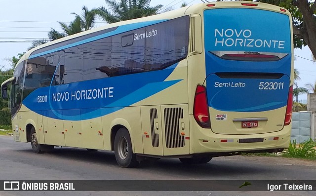 Viação Novo Horizonte 523011 na cidade de Ilhéus, Bahia, Brasil, por Igor Teixeira. Número da foto: #7460604.