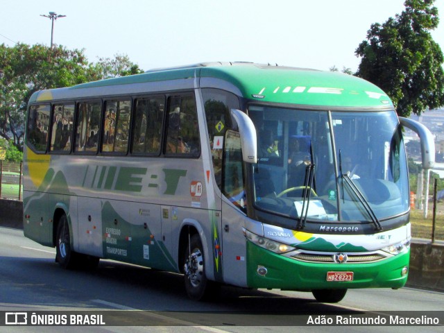 EBT - Expresso Biagini Transportes 8223 na cidade de Belo Horizonte, Minas Gerais, Brasil, por Adão Raimundo Marcelino. ID da foto: 7461248.