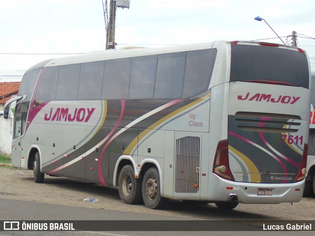 Viação Jam Joy 7611 na cidade de Teresina, Piauí, Brasil, por Lucas Gabriel. Número da foto: #7460409.