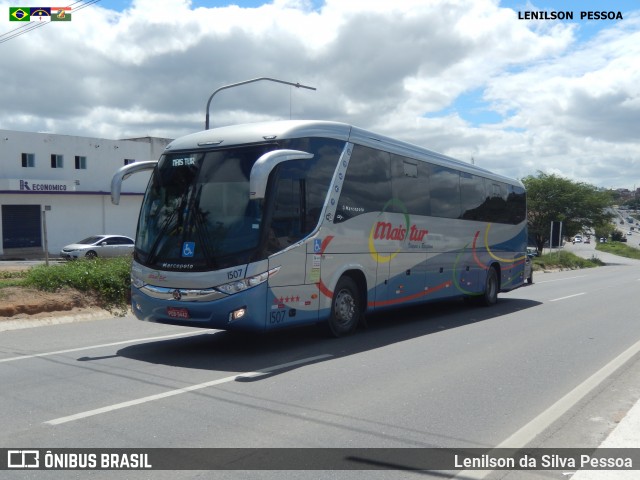 Mais Tur Turismo 1507 na cidade de Caruaru, Pernambuco, Brasil, por Lenilson da Silva Pessoa. ID da foto: 7461645.