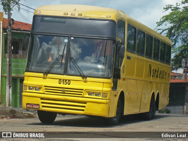 Viação Nordeste 0150 na cidade de Natal, Rio Grande do Norte, Brasil, por Edivan Leal. Número da foto: #7463836.
