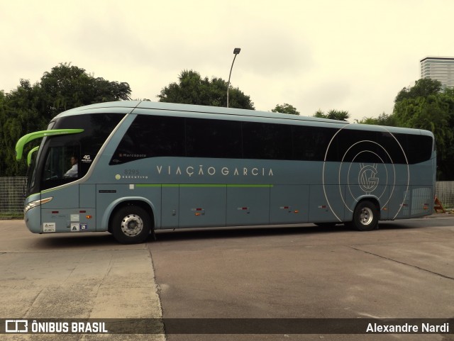 Viação Garcia 8295 na cidade de Curitiba, Paraná, Brasil, por Alexandre Rodrigo. ID da foto: 7464459.