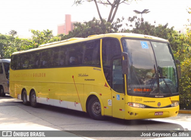 Viação Itapemirim 5559 na cidade de São Paulo, São Paulo, Brasil, por José Geyvson da Silva. Número da foto: #7464640.