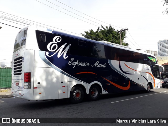 Expresso Mauá 35007 na cidade de São Paulo, São Paulo, Brasil, por Marcus Vinicius Lara Silva. Número da foto: #7463333.