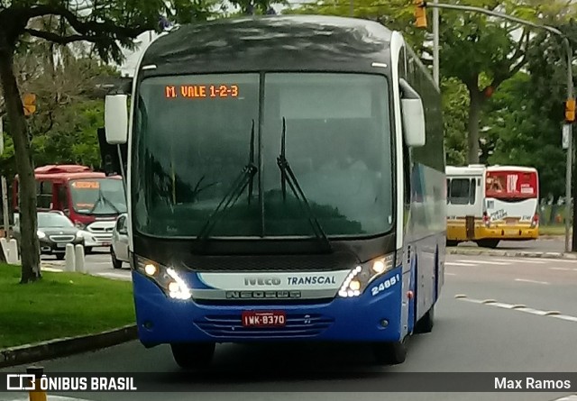 Transcal Sul Transportes Coletivos 24851 na cidade de Porto Alegre, Rio Grande do Sul, Brasil, por Max Ramos. Número da foto: #7462855.