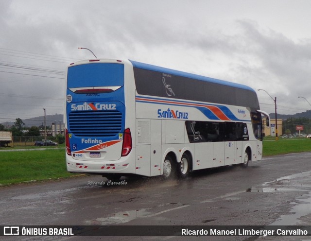 VUSC - Viação União Santa Cruz 4240 na cidade de Santa Cruz do Sul, Rio Grande do Sul, Brasil, por Ricardo Manoel Limberger Carvalho. Número da foto: #7463077.