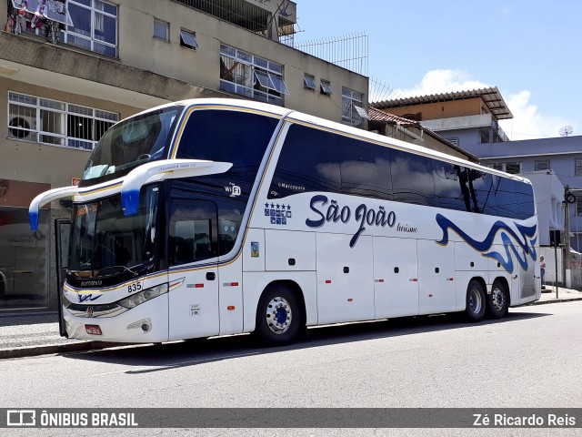 São João Turismo 835 na cidade de Petrópolis, Rio de Janeiro, Brasil, por Zé Ricardo Reis. ID da foto: 7462531.