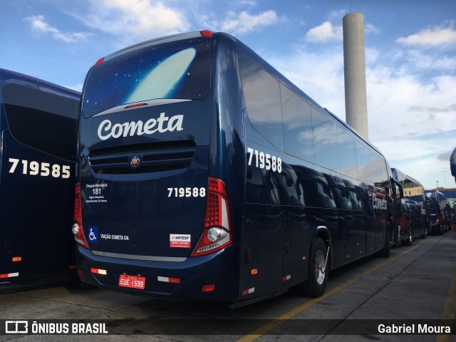 Viação Cometa 719588 na cidade de São Paulo, São Paulo, Brasil, por Gabriel Moura. Número da foto: #7463949.