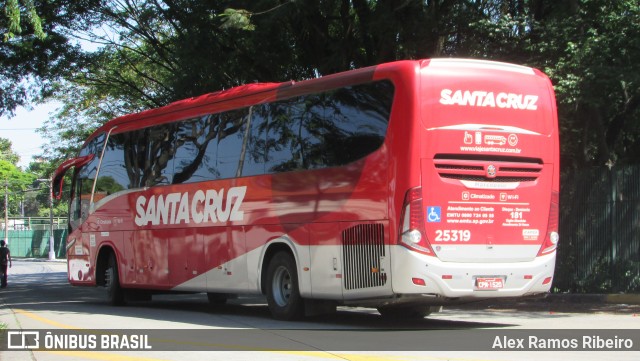 Viação Santa Cruz 25319 na cidade de São Paulo, São Paulo, Brasil, por Alex Ramos Ribeiro. ID da foto: 7463428.