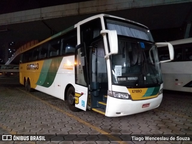 Empresa Gontijo de Transportes 12180 na cidade de Belo Horizonte, Minas Gerais, Brasil, por Tiago Wenceslau de Souza. ID da foto: 7464604.