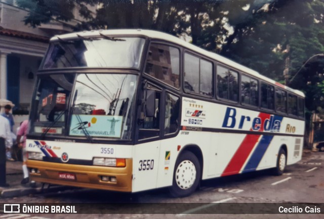 Breda Rio 3550 na cidade de Petrópolis, Rio de Janeiro, Brasil, por Cecilio Cais. ID da foto: 7462862.