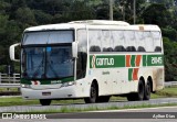 Empresa Gontijo de Transportes 21045 na cidade de Ribeirão Vermelho, Minas Gerais, Brasil, por Aylton Dias. ID da foto: :id.