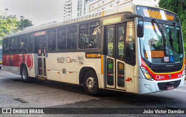 Auto Viação Alpha A48118 na cidade de Rio de Janeiro, Rio de Janeiro, Brasil, por João Victor Damião. Número da foto: #7465815.