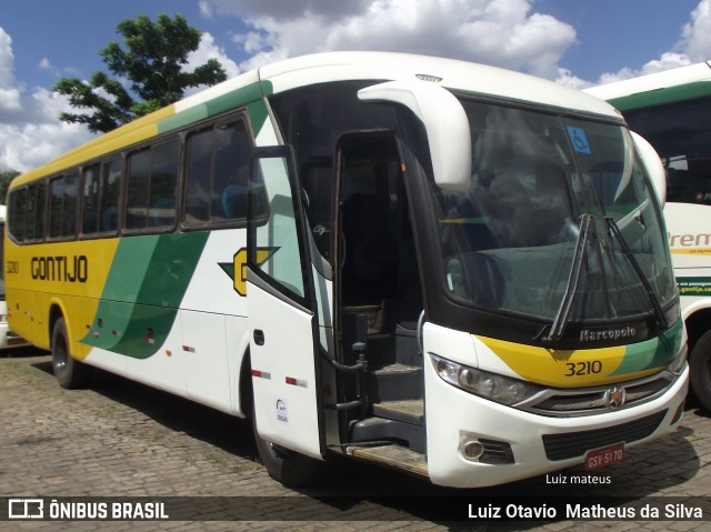 Empresa Gontijo de Transportes 3210 na cidade de Belo Horizonte, Minas Gerais, Brasil, por Luiz Otavio Matheus da Silva. Número da foto: #7466533.