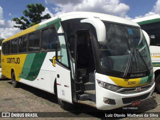 Empresa Gontijo de Transportes 3210 na cidade de Belo Horizonte, Minas Gerais, Brasil, por Luiz Otavio Matheus da Silva. ID da foto: 7466533.