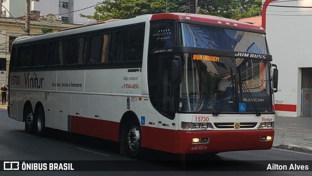 Vinitur Transportes 15730 na cidade de Belo Horizonte, Minas Gerais, Brasil, por Ailton Alves. ID da foto: 7467906.