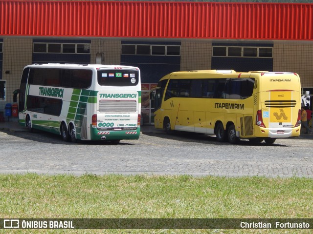 Transgerci Turismo 6000 na cidade de Manhuaçu, Minas Gerais, Brasil, por Christian  Fortunato. Número da foto: #7465850.