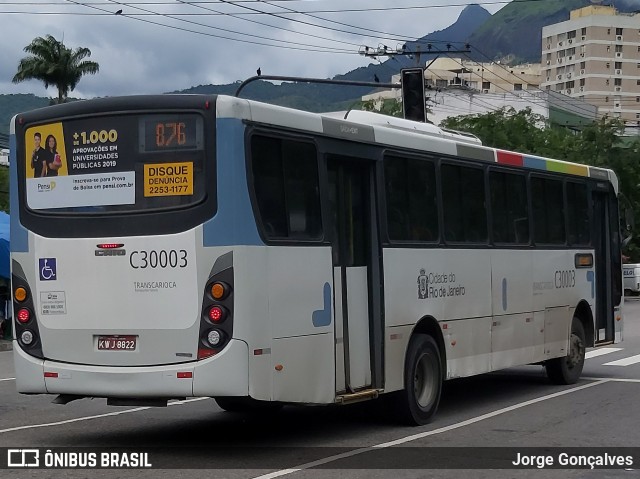 Transportes Futuro C30003 na cidade de Rio de Janeiro, Rio de Janeiro, Brasil, por Jorge Gonçalves. Número da foto: #7466559.
