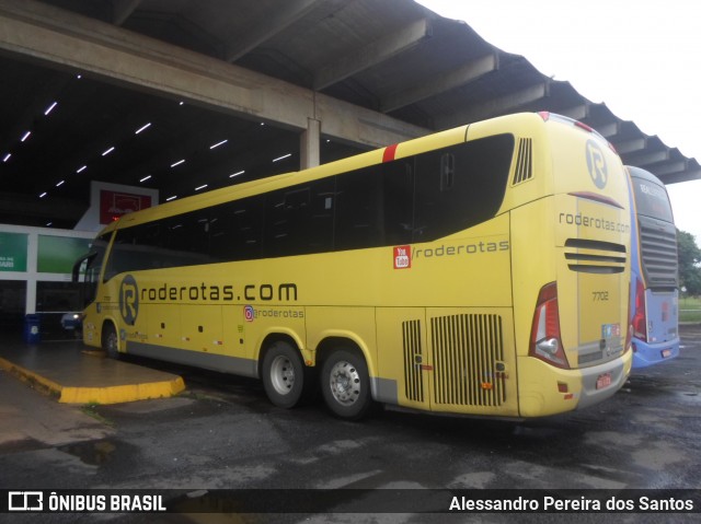 RodeRotas - Rotas de Viação do Triângulo 7702 na cidade de Araguari, Minas Gerais, Brasil, por Alessandro Pereira dos Santos. ID da foto: 7465251.