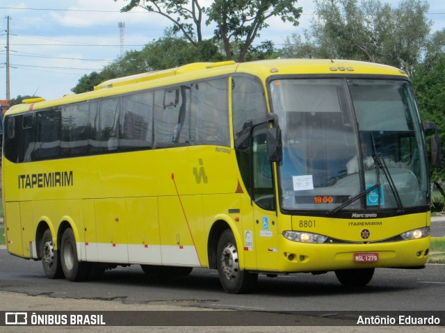 Viação Itapemirim 8801 na cidade de Teresina, Piauí, Brasil, por Eduardo Silva Araújo. Número da foto: #7467916.