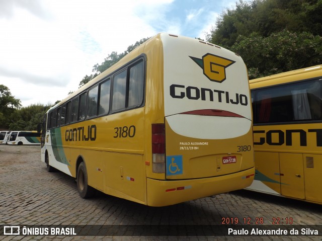 Empresa Gontijo de Transportes 3180 na cidade de Belo Horizonte, Minas Gerais, Brasil, por Paulo Alexandre da Silva. ID da foto: 7466849.