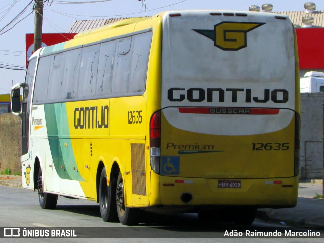 Empresa Gontijo de Transportes 12635 na cidade de Belo Horizonte, Minas Gerais, Brasil, por Adão Raimundo Marcelino. Número da foto: #7467661.