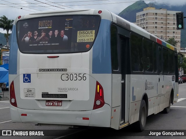 Transportes Futuro C30356 na cidade de Rio de Janeiro, Rio de Janeiro, Brasil, por Jorge Gonçalves. Número da foto: #7466218.