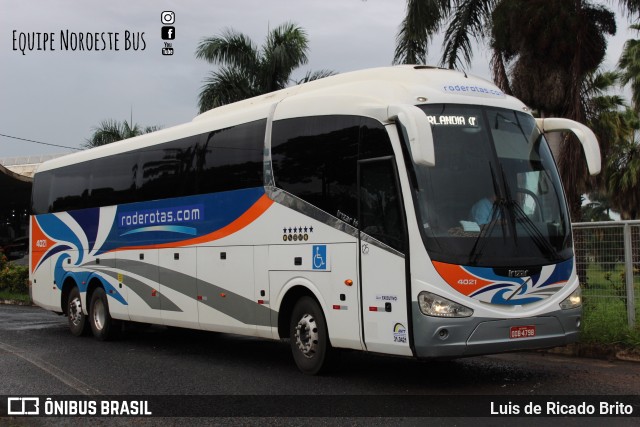 RodeRotas - Rotas de Viação do Triângulo 4021 na cidade de Uberlândia, Minas Gerais, Brasil, por Luis de Ricado Brito. ID da foto: 7466461.