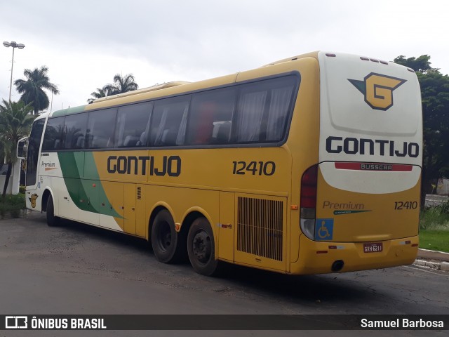 Empresa Gontijo de Transportes 12410 na cidade de Curvelo, Minas Gerais, Brasil, por Samuel Barbosa. ID da foto: 7465159.