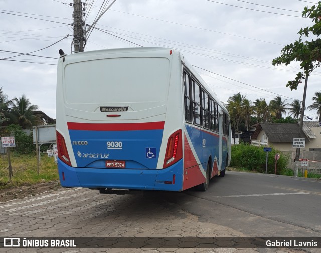 Expresso Aracruz 9030 na cidade de Aracruz, Espírito Santo, Brasil, por Gabriel Lavnis. ID da foto: 7464939.