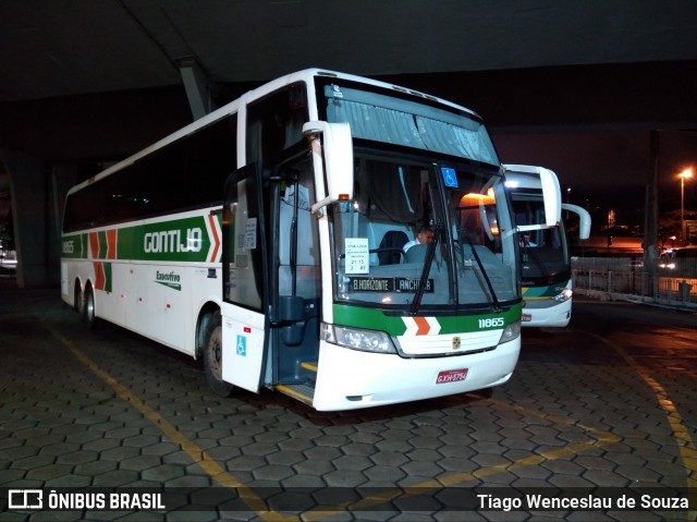 Empresa Gontijo de Transportes 11865 na cidade de Belo Horizonte, Minas Gerais, Brasil, por Tiago Wenceslau de Souza. ID da foto: 7466146.