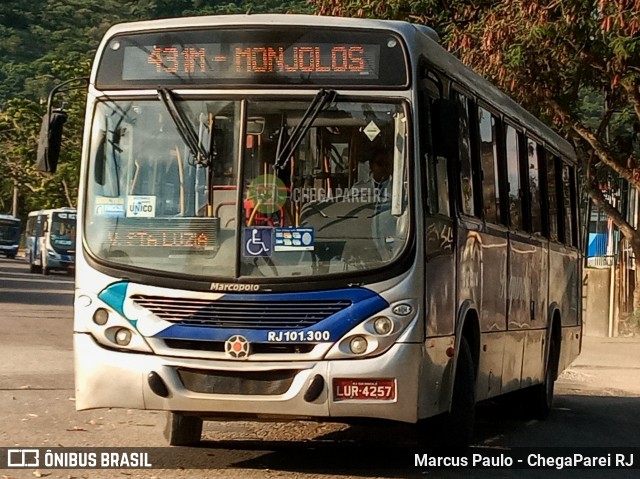 Auto Ônibus Fagundes RJ 101.300 na cidade de Niterói, Rio de Janeiro, Brasil, por Marcus Paulo - ChegaParei RJ. ID da foto: 7467517.