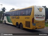 Empresa Gontijo de Transportes 12410 na cidade de Curvelo, Minas Gerais, Brasil, por Samuel Barbosa. ID da foto: :id.