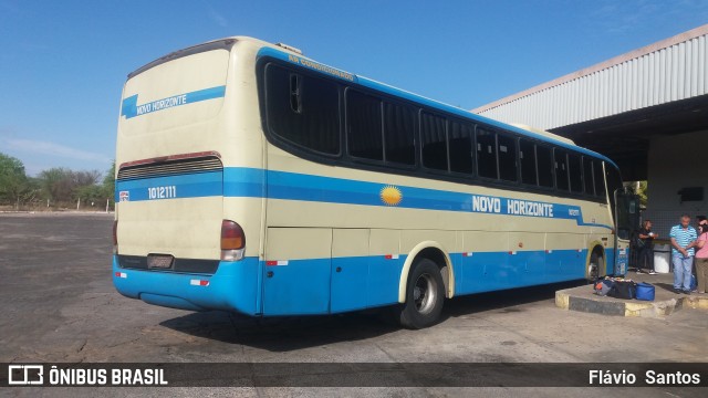 Viação Novo Horizonte 1012111 na cidade de Brumado, Bahia, Brasil, por Flávio  Santos. Número da foto: #7471472.
