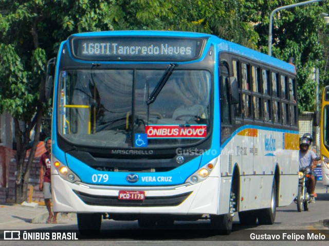 Expresso Vera Cruz 079 na cidade de Recife, Pernambuco, Brasil, por Gustavo Felipe Melo. Número da foto: #7470919.