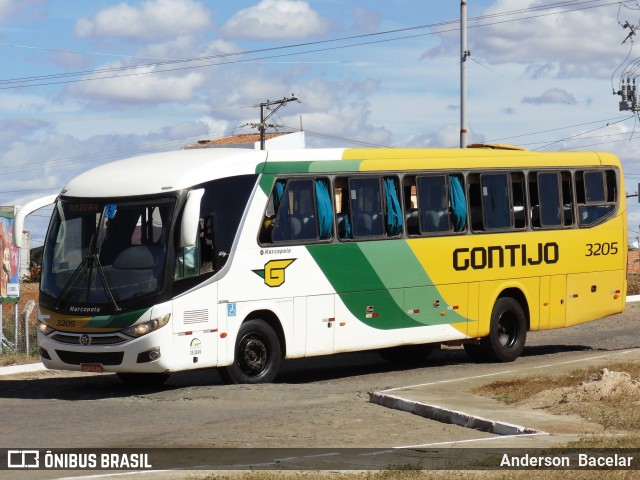 Empresa Gontijo de Transportes 3205 na cidade de Juazeiro, Bahia, Brasil, por Anderson  Bacelar. ID da foto: 7470931.