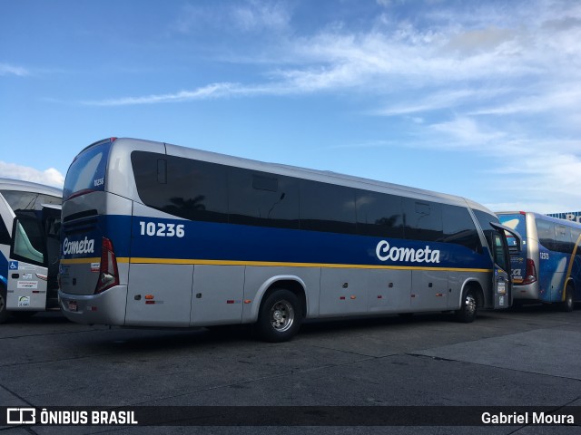 Viação Cometa 10236 na cidade de São Paulo, São Paulo, Brasil, por Gabriel Moura. ID da foto: 7471772.