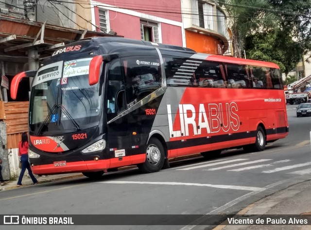 Lirabus 15021 na cidade de Aparecida, São Paulo, Brasil, por Vicente de Paulo Alves. Número da foto: #7471621.