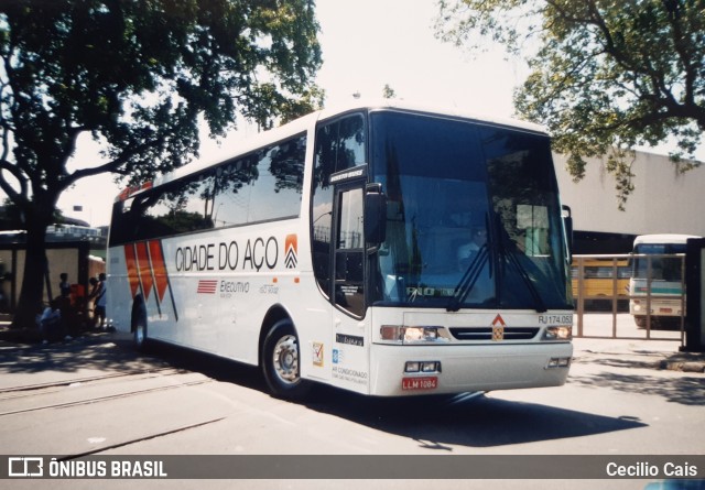 Viação Cidade do Aço RJ 174.053 na cidade de Rio de Janeiro, Rio de Janeiro, Brasil, por Cecilio Cais. Número da foto: #7469443.