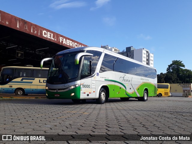 Turin Transportes 19000 na cidade de Coronel Fabriciano, Minas Gerais, Brasil, por Jonatas Costa da Mata. ID da foto: 7470644.