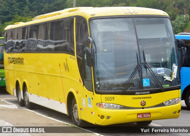 Viação Itapemirim 5059 na cidade de São Paulo, São Paulo, Brasil, por Yuri Ferreira Marinho. Número da foto: #7469138.