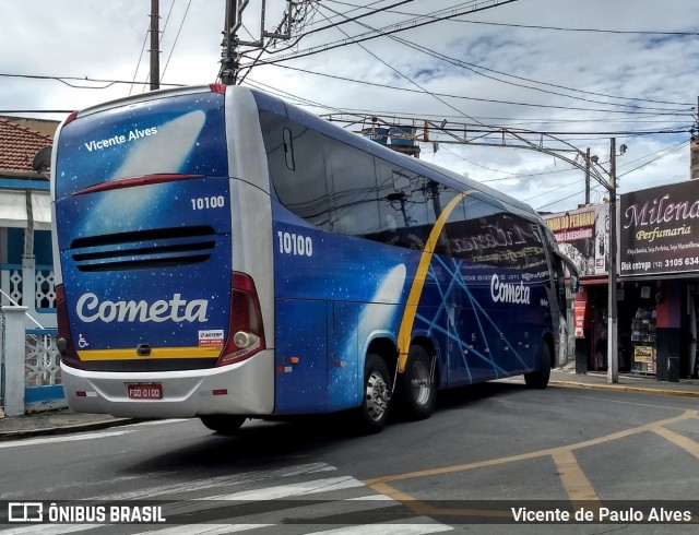 Viação Cometa 10100 na cidade de Aparecida, São Paulo, Brasil, por Vicente de Paulo Alves. Número da foto: #7471329.