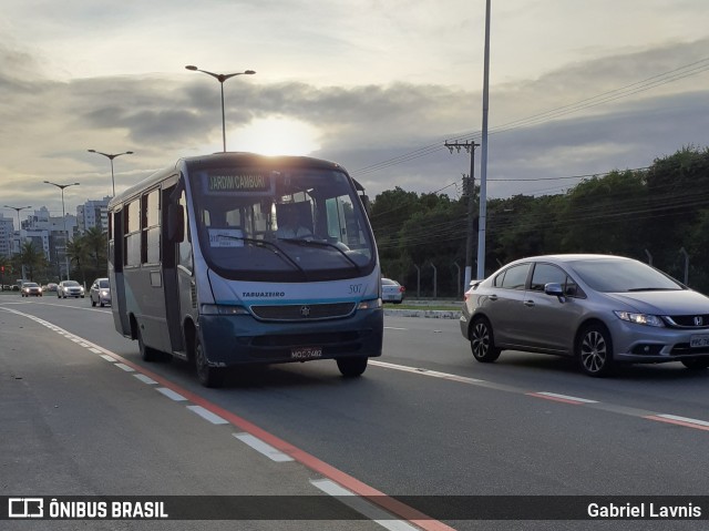 Viação Tabuazeiro 507 na cidade de Vitória, Espírito Santo, Brasil, por Gabriel Lavnis. Número da foto: #7468803.