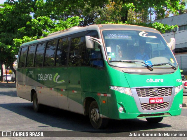 Célere Transportes 1702 na cidade de Contagem, Minas Gerais, Brasil, por Adão Raimundo Marcelino. ID da foto: 7471086.