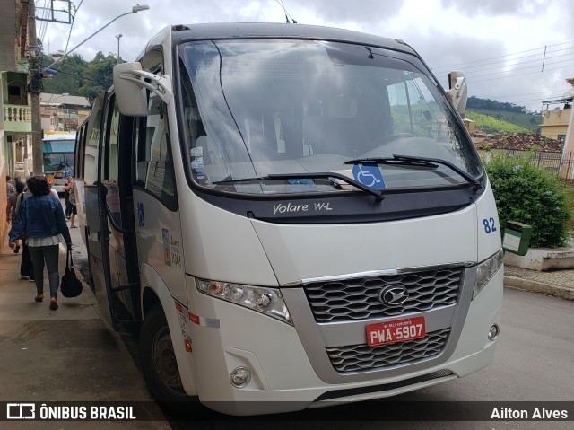 Trans Papa Turismo 82 na cidade de Lagoa Dourada, Minas Gerais, Brasil, por Ailton Alves. ID da foto: 7468408.